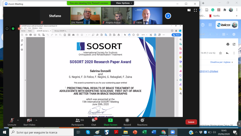 Isico si aggiudica anche quest’anno il Sosort Award