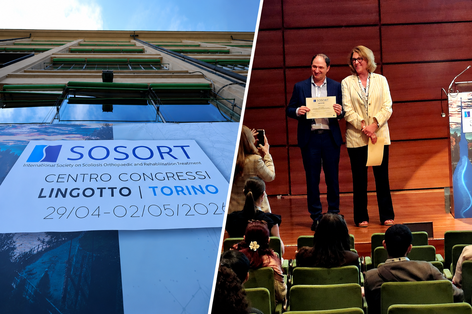 Ancora una volta è ISICO: vinto il SOSORT Award 2026